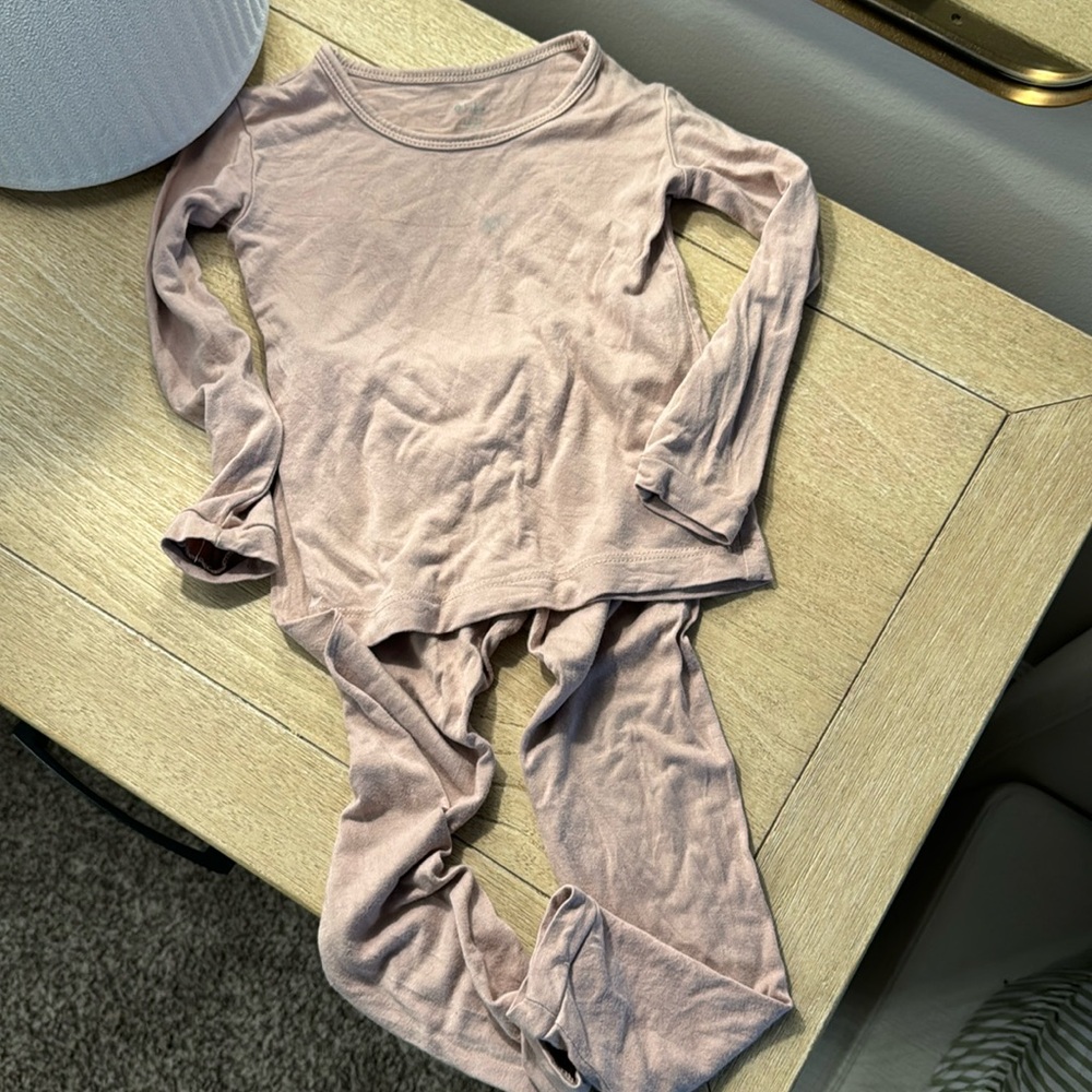 kyte baby sunset long sleeve pajama set